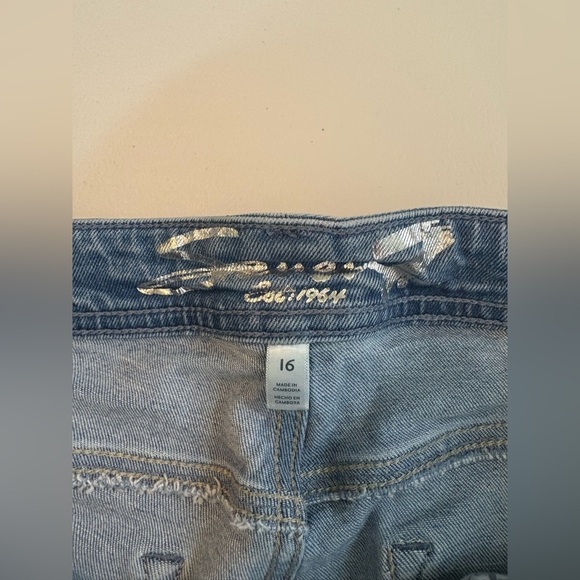 Women's Seven7 Plus Size 16 Light Wash Straight‎ Jeans EUC 0405 - Picture 9 of 11